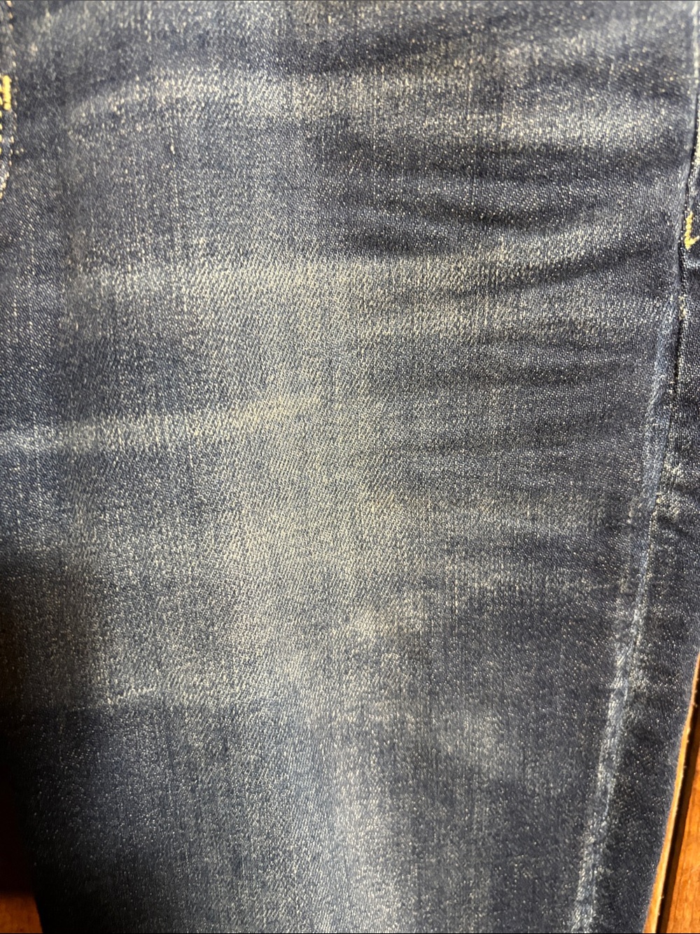 Men's All Saints cigarette Fit Blue Jeans - Classic Washed Denim - Picture 3 of 11